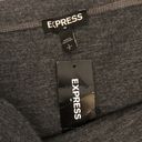 EXPRESS NWT  Fitted Midi Skirt Size Small Gray Color Photo 1