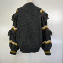 Jen's Pirate Booty  Dream Jacket Sweater Zip Front Cardigan Oversized Photo 9