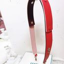 Fendi Authentic  Calfskin Strap You Red Pink & Maroon Tri-Color Bag Strap Photo 5