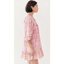 Cleobella 💕💕 Magdalena Mini Dress ~ Pink Wildflower Block Print Medium M NWT Photo 1