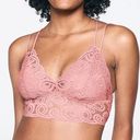 PINK - Victoria's Secret Pink Victoria’s Secret Light Pink lace Bralette   Photo 0