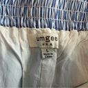 Umgee  Women’s Blue White Striped Boxer Shorts Large Photo 3