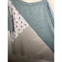 Harper Haptics but Holly  One Cold Shoulder Mixed media blouse Photo 2