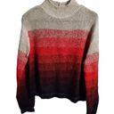 American Eagle  NWT Women Red Boxy Striped Sweater, red shades and beige 21”P2P Photo 6