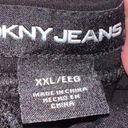 DKNY Black Jeggings /leather front pocket accent XXL Photo 6