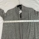 Gibson  Heather Gray Soft Open Cardigan Photo 4