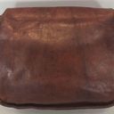 Vintage Saddle Crossbody Messenger Bag Genuine Leather Purse Handbag READ Photo 1