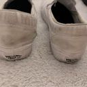 Vans White classic slip ons Size 8 Women’s Photo 3