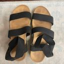 Black/tan Platform Sandals Black Size 8.5 Photo 1