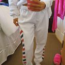 White Sweatsuit Size M Photo 3