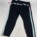 Lane Bryant  Livi Capri 22/24 Black Salmon Mint NWT Spandex‎ High Rise READ $50 Photo 7