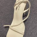 White Heels Size 9 Photo 3