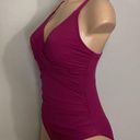 Tommy Bahama New.  Cabernet cross front swimsuit. MSRP $149. Size 10 Photo 5