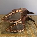 Ralph Lauren  Collection Booties size 7 cognac brown heals equestrian Photo 6