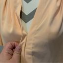 Calvin Klein  peach v-neck blouse size XL Photo 11