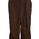 Mountain Hardwear  Brown Plaid Ski pants Photo 0