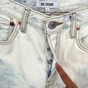 RE/DONE  Womens Tie Dye 90’s High-Rise Loose Straight Leg Jeans Acid Wash Size 25 Photo 3