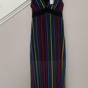 BCBGeneration NWT  Rainbow-stripe Maxi Dress Photo 1