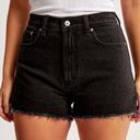 Abercrombie & Fitch Curve Love High Rise Mom Shorts Photo 3