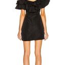 Alexis  Benicia Sheath in Black XLarge Womens Ruffle Cocktail Mini Photo 1