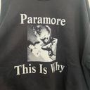 Gildan Paramore This Is Why Pullover Sweatshirt Crewneck Size 3XL Unisex Black Color Photo 3