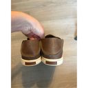 Olukai   womens 9 leather  shoes  Brown Slip On Photo 1