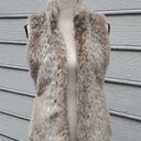 Banana Republic  Faux Fur Animal Print Vest Photo 0