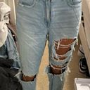 American Eagle AE ripped mom jeans Photo 0