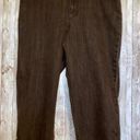 Chico's  Platinum Series Cotton Brown Capris Denim Jeans Size 2 Cropped Pants (8) Photo 0