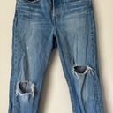 Levi's Levi strauss & co premium denim wedgie high rise ripped jeans size 27 Photo 11