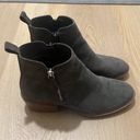 Kensie KENZIE Talyn Gray Genuine Suede Leather Ankle Boot Bootie Photo 7