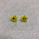 Nintendo Super Mario Star Stud Earrings Photo 1