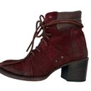 FREEBIRD by Steven  Cage Boots in Wine Leather Suede Size 8 Photo 2