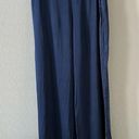 Eberjay Eberjey 100% Silk Navy Blue Pajama Pants Photo 0