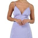 Peach Love NEW  Lavender Lace Sweetheart Neckline Mini Dress Size Small Photo 0