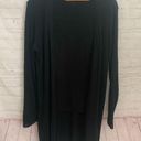 Lane Bryant  Venezia Jeans long cardigan twin set black ribbed 14/16 Photo 1