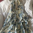 Blue And White Mini Dress Size M Photo 1