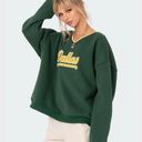 Edikted Green Sweatshirt Photo 4