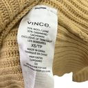 Vince  Cropped Shawl Collar Cardigan Ribbed Wool Cashmere Women’s Size XS Flawed Photo 7