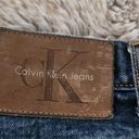 Calvin Klein Jeans  Vintage High Rise Straight Leg Mom Jeans Dark Wash Size 10 Photo 1