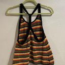 ZARA  Rainbow Crochet Knit Tank Sz S Photo 9