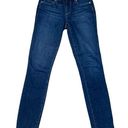 Paige  Skyline Ankle Peg Skinny Jeans in Blue Bills Photo 0