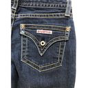 Hudson Jeans  Straight Leg Button Flap Back Pockets Dark‎ Wash 402SD Size 25 Photo 6