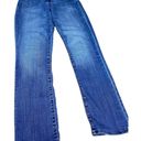 DKNY  Jeans Blue Denim Straight Leg Mid Rise Stretch 4 x 30 Pants Photo 2