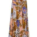 Abel the label   Peach Multicolor Floral Print Maxi Dress Photo 0