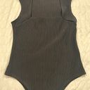 BKE Core Ribbed Square Neck Bodysuit Photo 4