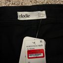 Elodie Black denim shorts Photo 1