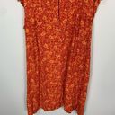 Lane Bryant Designs  Orange Floral Maxi Dress Size 28 Photo 8