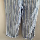 Tommy Hilfiger  Dana Fit Blue and White Crop Striped Pants 10 Photo 7