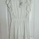 Ralph Lauren Black Label White Eyelet Embroidered Jersey Knit A Photo 4